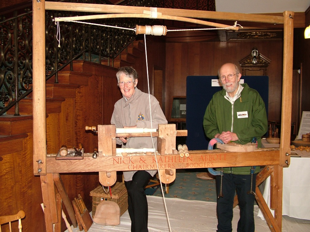 Katie and Nick Abbott-Wizardry in wood-London-2012-Stuart King image