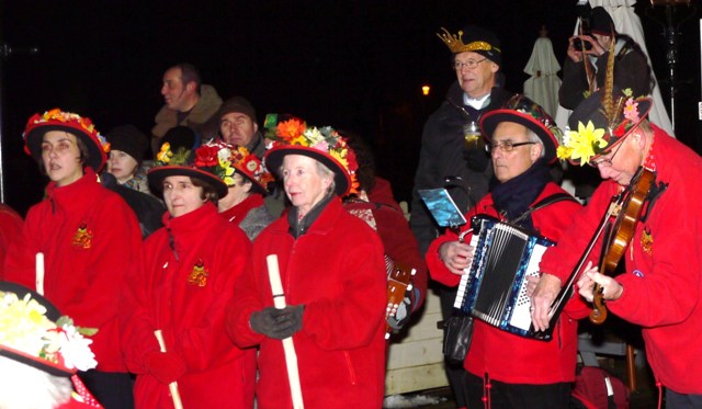 Phoenix Morris group at Croxley—Green Wassail Evening in 2012