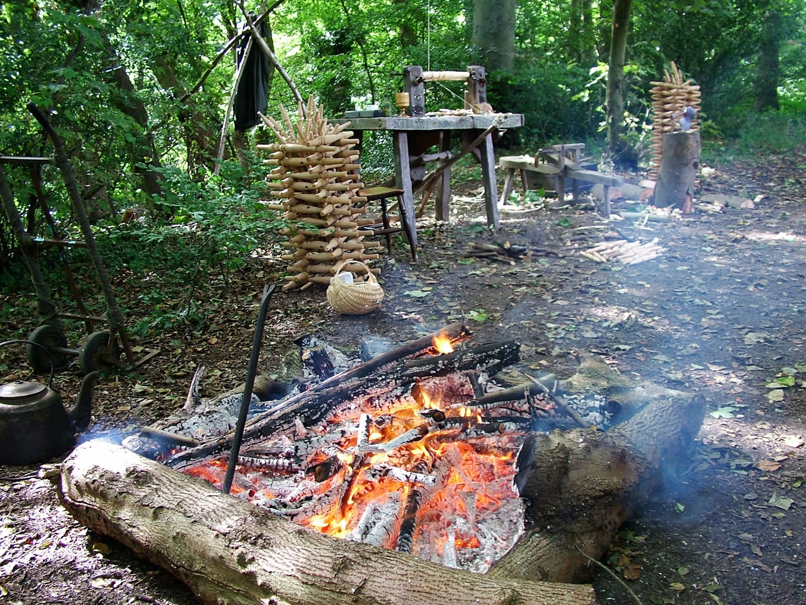 Stuart Kings Chair Bodgers camp