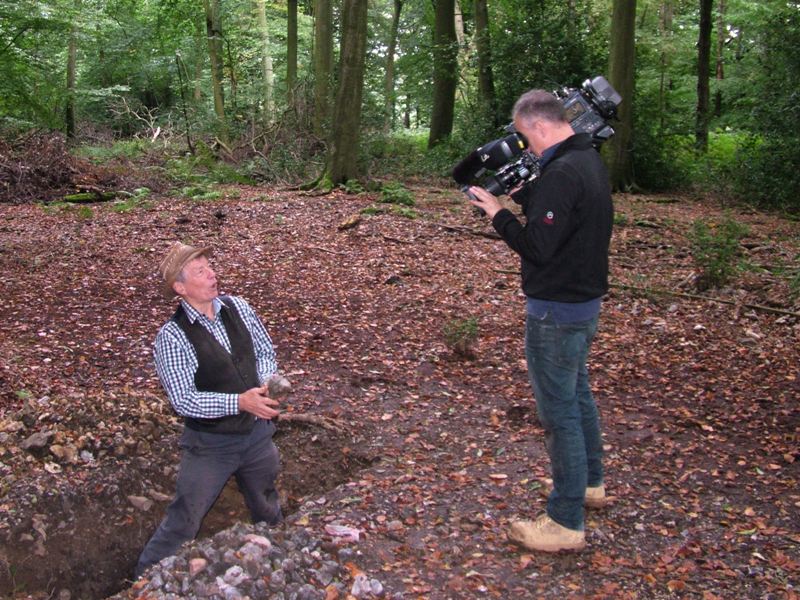 Wildwood, BBC TV News, filming Stuart King Oct 2013- (3)