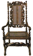 William and Mary chair