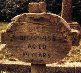 George Lailey’s grave